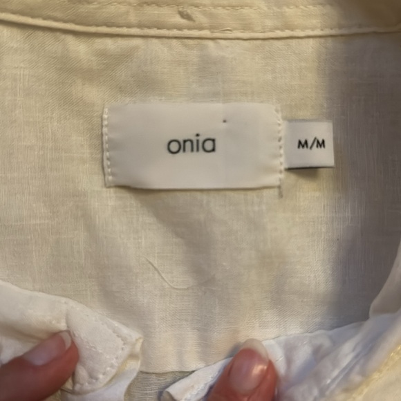 Onia linen button down - Picture 3 of 4